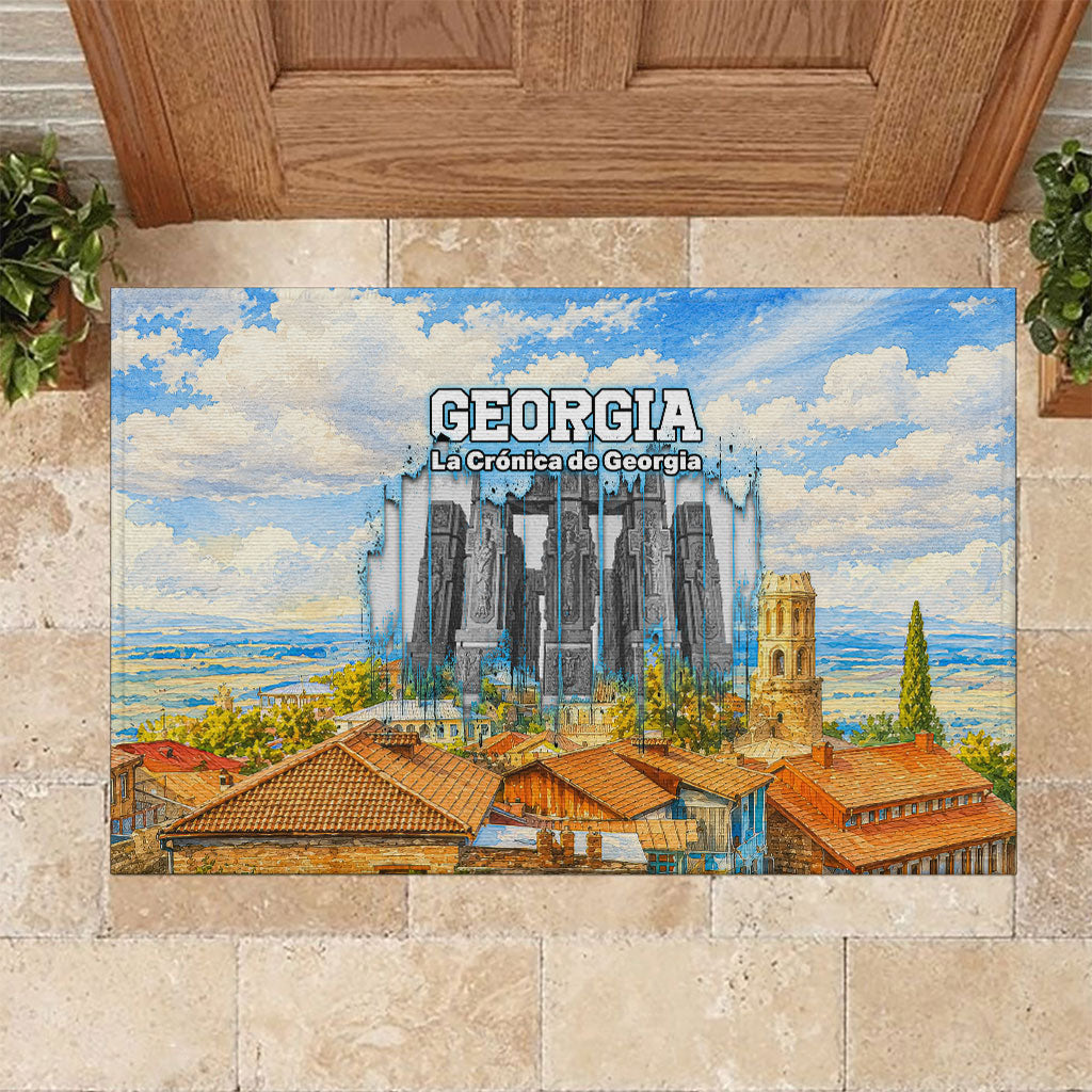 Chronicle of Georgia Rubber Doormat Georgian Architecture - Church Of The Annunciation
