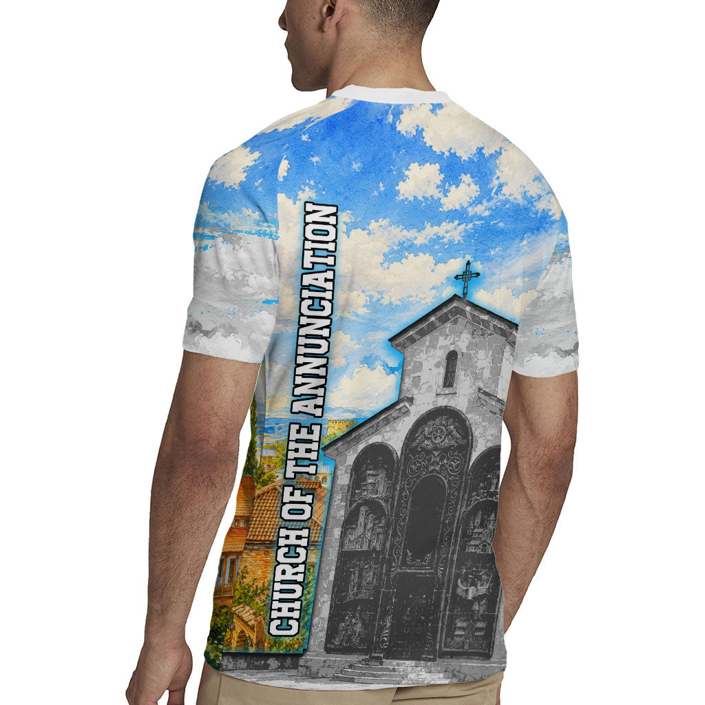 Chronicle of Georgia Rugby Jersey Georgian Architecture - Church Of The Annunciation