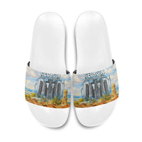 Chronicle of Georgia Slide Sandals Georgian Architecture - Church Of The Annunciation