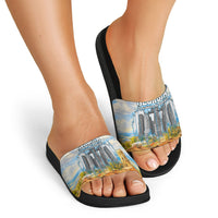 Chronicle of Georgia Slide Sandals Georgian Architecture - Church Of The Annunciation