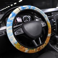 Chronicle of Georgia Steering Wheel Cover Georgian Architecture - Church Of The Annunciation