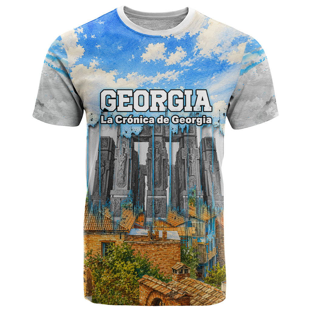 Chronicle of Georgia T Shirt Georgian Architecture - Church Of The Annunciation