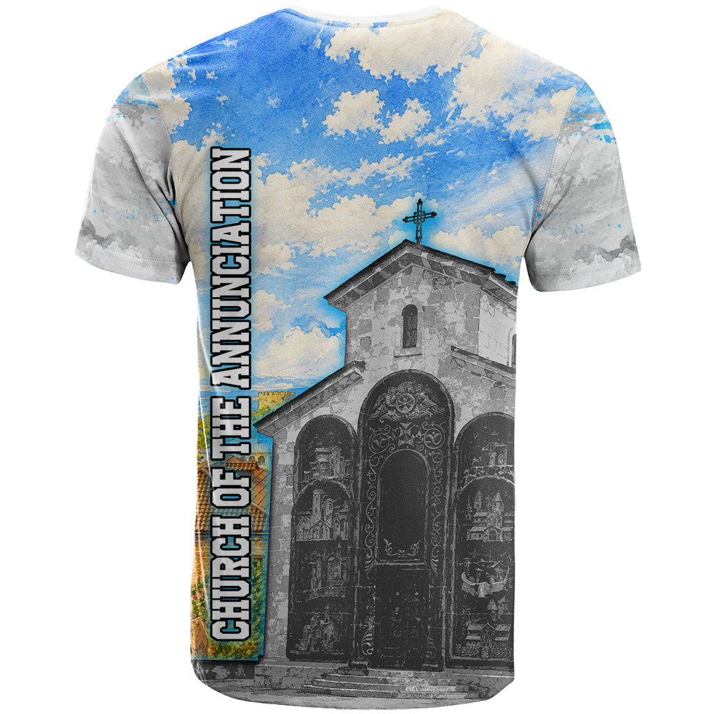 Chronicle of Georgia T Shirt Georgian Architecture - Church Of The Annunciation