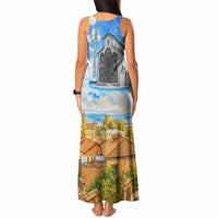Chronicle of Georgia Tank Maxi Dress Georgian Architecture - Church Of The Annunciation