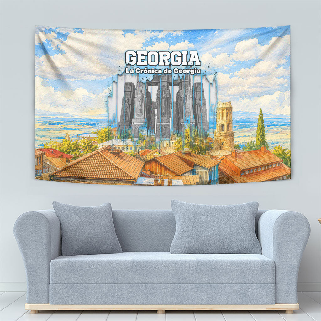 Chronicle of Georgia Tapestry Georgian Architecture - Church Of The Annunciation