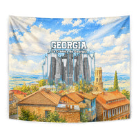 Chronicle of Georgia Tapestry Georgian Architecture - Church Of The Annunciation