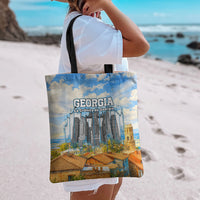 Chronicle of Georgia Tote Bag Georgian Architecture - Church Of The Annunciation