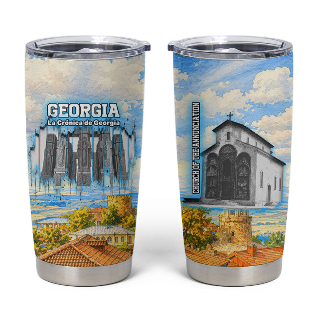 Chronicle of Georgia Tumbler Cup Georgian Architecture - Church Of The Annunciation