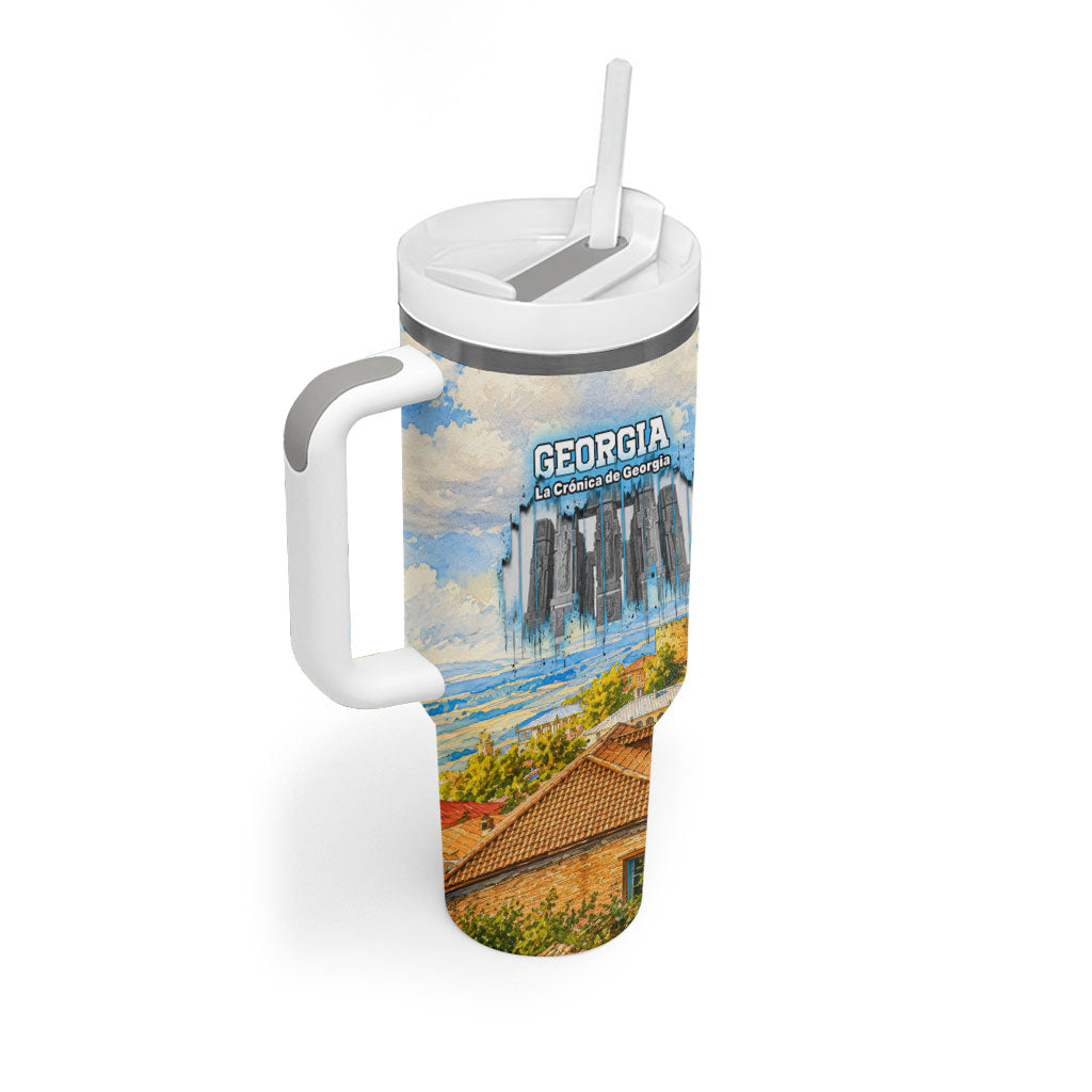 Chronicle of Georgia Tumbler With Handle Georgian Architecture - Church Of The Annunciation