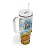 Chronicle of Georgia Tumbler With Handle Georgian Architecture - Church Of The Annunciation