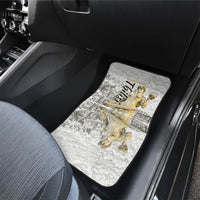 Georgia Tbilisi Clock Tower Car Mats Kartlis Deda Vintage Sketch Style
