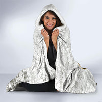 Georgia Tbilisi Clock Tower Hooded Blanket Kartlis Deda Vintage Sketch Style