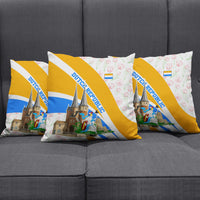Dutch Republic Netherlands Pillow Cover Patriotism Vintage Heraldic Crest Floral Tulip