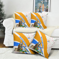 Dutch Republic Netherlands Pillow Cover Patriotism Vintage Heraldic Crest Floral Tulip