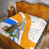 Dutch Republic Netherlands Quilt Patriotism Vintage Heraldic Crest Floral Tulip