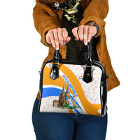 Dutch Republic Netherlands Shoulder Handbag Patriotism Vintage Heraldic Crest Floral Tulip
