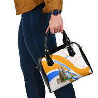 Dutch Republic Netherlands Shoulder Handbag Patriotism Vintage Heraldic Crest Floral Tulip
