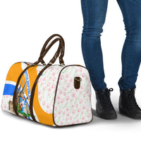 Dutch Republic Netherlands Travel Bag Patriotism Vintage Heraldic Crest Floral Tulip