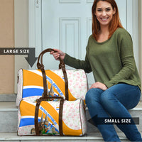 Dutch Republic Netherlands Travel Bag Patriotism Vintage Heraldic Crest Floral Tulip