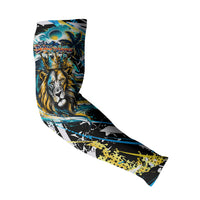 Saint Lucia Kings Cricket Arm Sleeves Born To Lead Caribbean Cricket Graffiti Splash Art