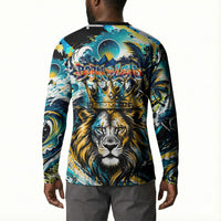 Saint Lucia Kings Cricket Button Sweatshirt Born To Lead Caribbean Cricket Graffiti Splash Art