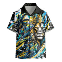 Saint Lucia Kings Cricket Kid Hawaiian Shirt Born To Lead Caribbean Cricket Graffiti Splash Art