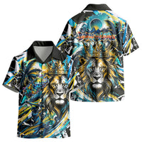 Saint Lucia Kings Cricket Kid Hawaiian Shirt Born To Lead Caribbean Cricket Graffiti Splash Art