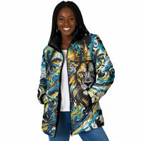 Saint Lucia Kings Cricket Padded Jacket Born To Lead Caribbean Cricket Graffiti Splash Art