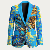 Saint Lucia Cricket Blazer Kings Lion Unstoppable Mascot Art