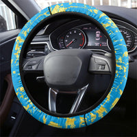 Saint Lucia Cricket Steering Wheel Cover Kings Lion Unstoppable Mascot Art
