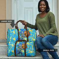 Saint Lucia Cricket Travel Bag Kings Lion Unstoppable Mascot Art