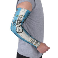 El Diez Argentina GOAT 10 Football Arm Sleeves Goat Mascot King Crown Graffiti Art