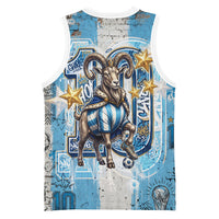 El Diez Argentina GOAT 10 Football Basketball Jersey Goat Mascot King Crown Graffiti Art