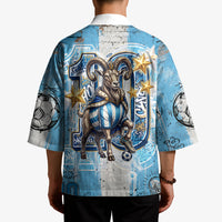 El Diez Argentina GOAT 10 Football Kimono Goat Mascot King Crown Graffiti Art
