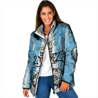 El Diez Argentina GOAT 10 Football Padded Jacket Goat Mascot King Crown Graffiti Art