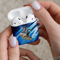 Argentina Football GOAT 10 Pride AirPods Case Power of the King - 4 Star Champions Mascot