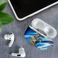 Argentina Football GOAT 10 Pride AirPods Case Power of the King - 4 Star Champions Mascot