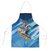 Argentina Football GOAT 10 Pride Apron Power of the King - 4 Star Champions Mascot