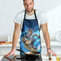 Argentina Football GOAT 10 Pride Apron Power of the King - 4 Star Champions Mascot