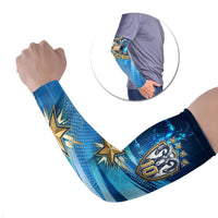 Argentina Football GOAT 10 Pride Arm Sleeves Power of the King - 4 Star Champions Mascot