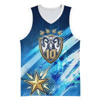 Argentina Football GOAT 10 Pride Basketball Jersey Power of the King - 4 Star Champions Mascot