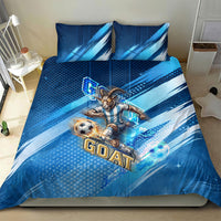Argentina Football GOAT 10 Pride Bedding Set Power of the King - 4 Star Champions Mascot