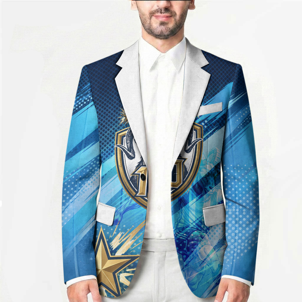 Argentina Football GOAT 10 Pride Blazer Power of the King - 4 Star Champions Mascot