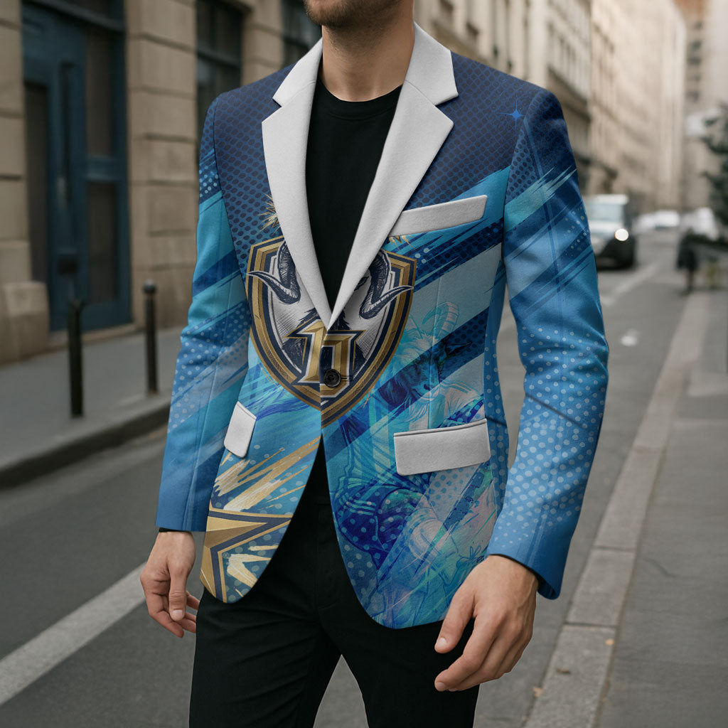 Argentina Football GOAT 10 Pride Blazer Power of the King - 4 Star Champions Mascot