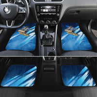 Argentina Football GOAT 10 Pride Car Mats Power of the King - 4 Star Champions Mascot