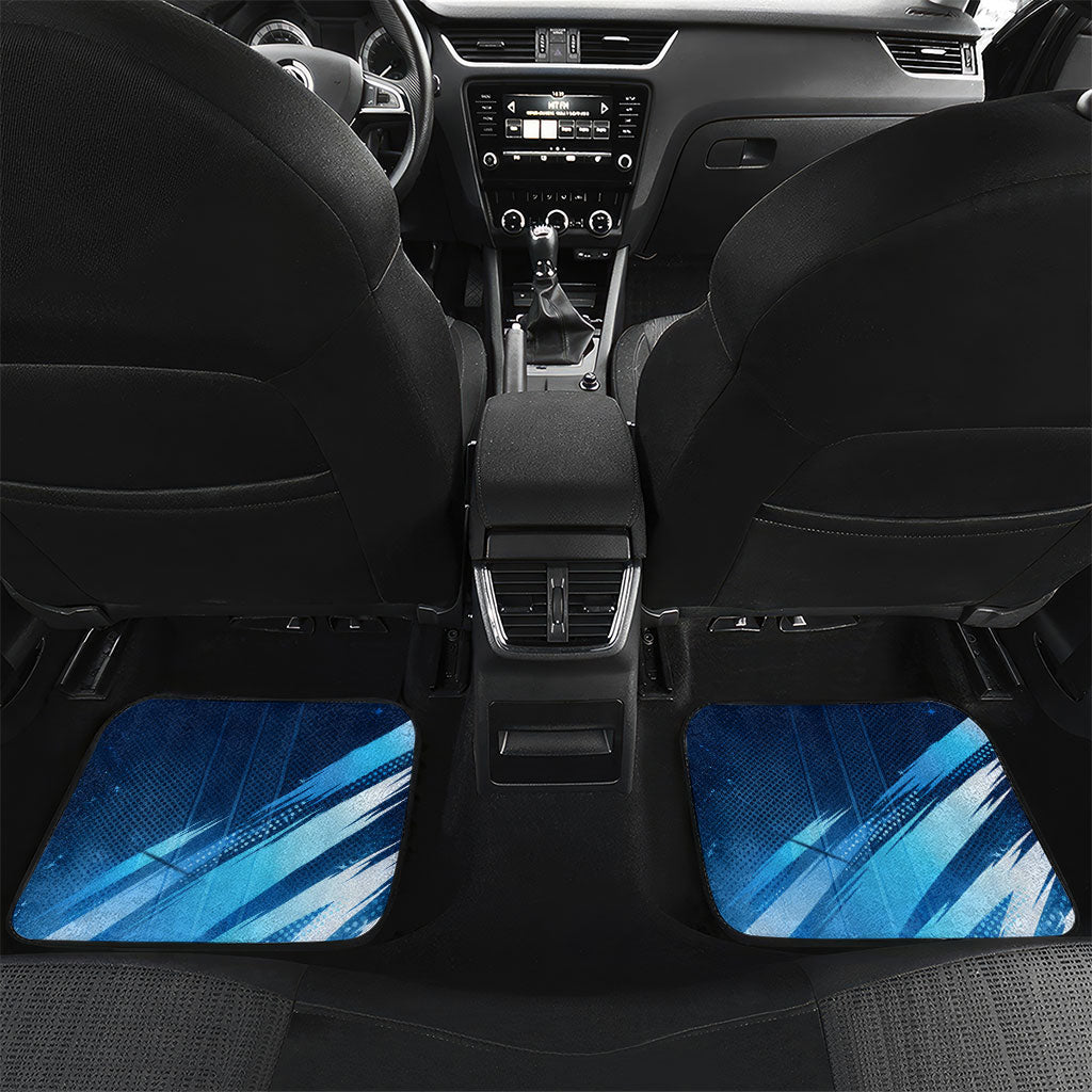 Argentina Football GOAT 10 Pride Car Mats Power of the King - 4 Star Champions Mascot