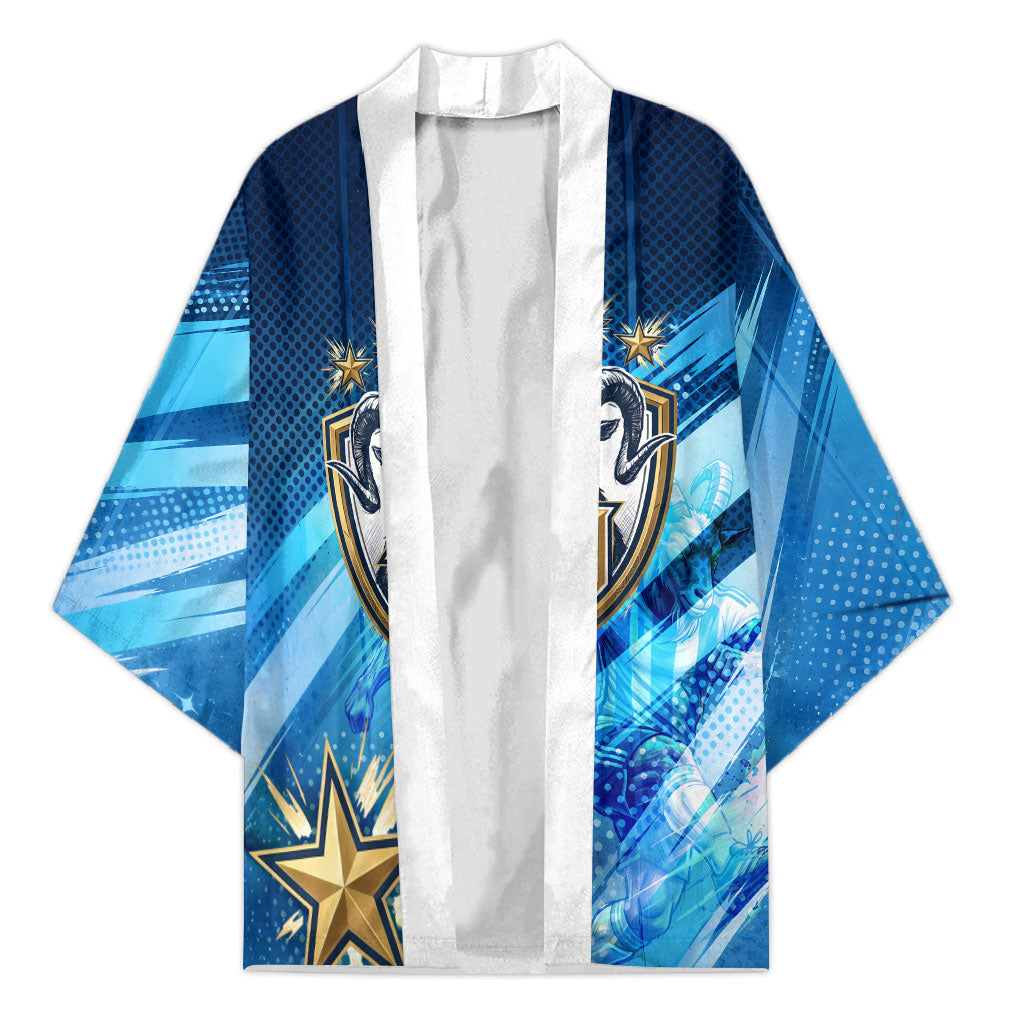 Argentina Football GOAT 10 Pride Kimono Power of the King - 4 Star Champions Mascot