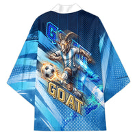 Argentina Football GOAT 10 Pride Kimono Power of the King - 4 Star Champions Mascot