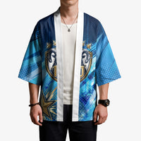Argentina Football GOAT 10 Pride Kimono Power of the King - 4 Star Champions Mascot