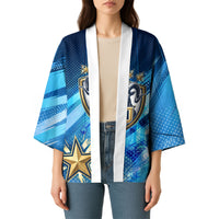 Argentina Football GOAT 10 Pride Kimono Power of the King - 4 Star Champions Mascot
